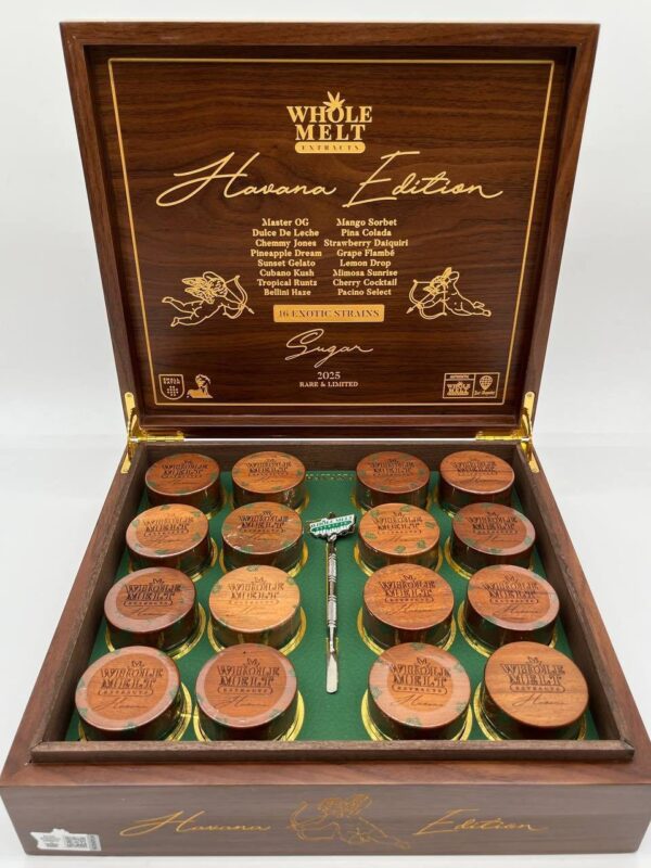 Whole Melt Extracts – Havana Edition Live Resin Sugar Concentrates - Image 2